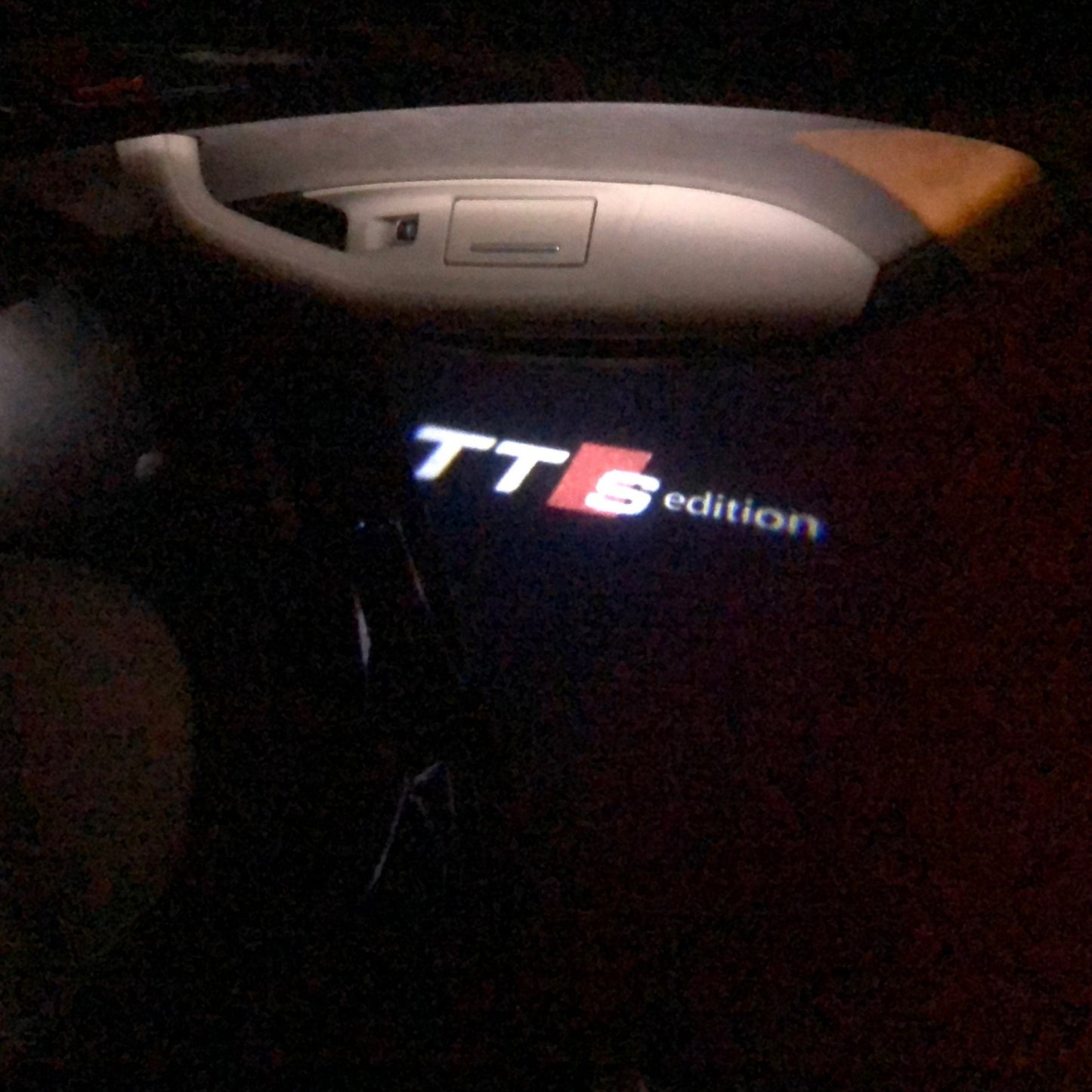 AUDI TTS LOGO PROJECROTR LIGHTS Nr.21 (cantidad 1 = 2 logo films /2 luces de puerta)