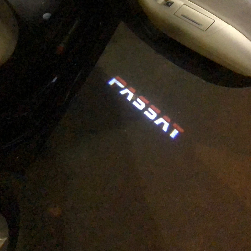 Volkswagen Door lights PASSAT Logo No. 94 (quantité 1 = 2 Logo Films /2 par lumières)