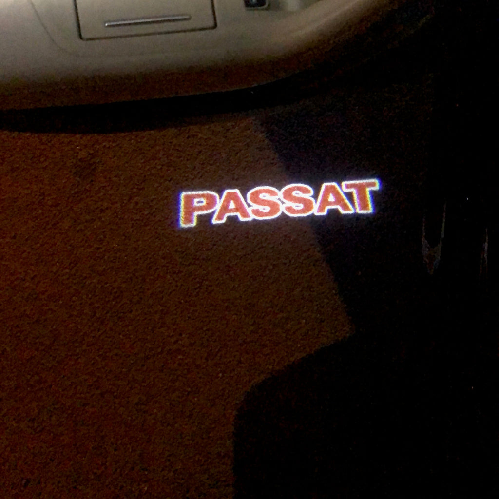 Feux de porte Volkswagen Logo PASSAT N.95 (quantité 1 = 2 films de logo / 2 feux de porte）
