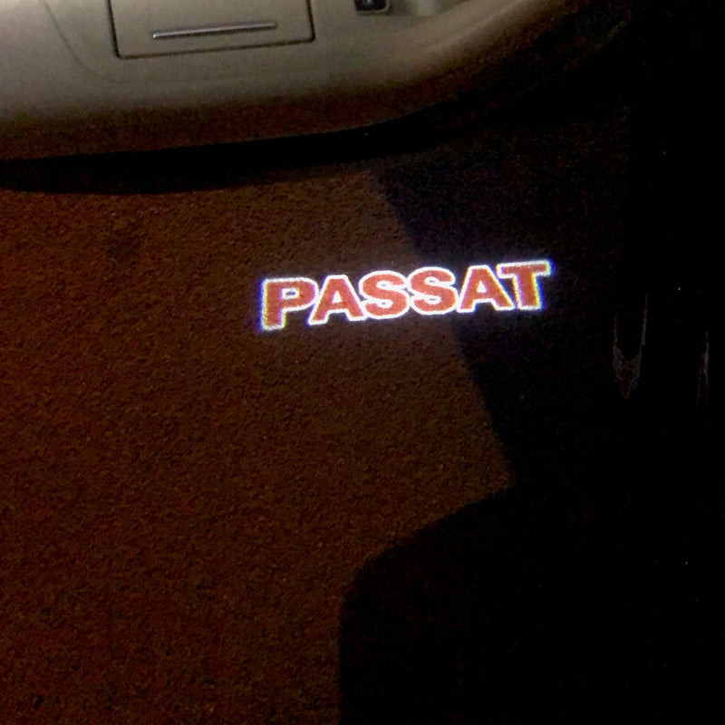 Volkswagen Door lights PASSAT  Logo  N.95  (quantity 1 = 2 Logo Films /2 door lights）