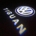 Volkswagen Türleuchten TIGUAN Logo Nr.84 (Menge 1 = 2 Logofolien /2 Türleuchten)