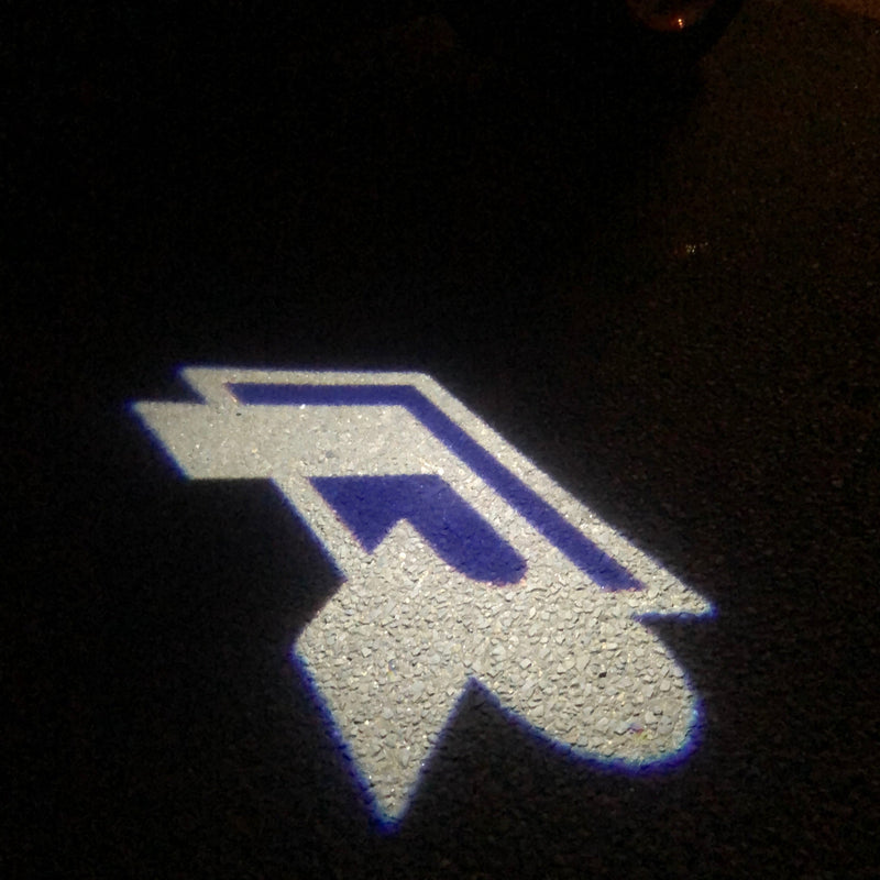 أضواء أبواب فولكس فاجن R LINE Logo Nr. 51 (الكمية 1 = 2 Logo Films / 2 Door Lights）