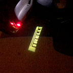 Volkswagen Luces de puerta PIRELLI Logo Nr. 42 (cantidad 1 = 2 películas con logotipo / 2 luces de puerta）