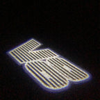 AUDI LOGO PROJECTOT LIGHTS Nr.19 (quantità 1 = 2 Logo Films /2 luci porta)