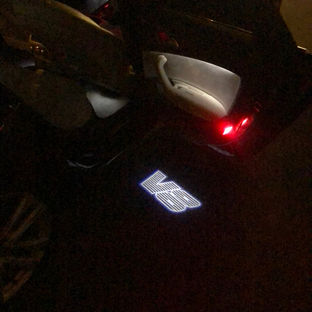 AUDI LOGO PROJECTOT LIGHTS Nr.19 (quantità 1 = 2 Logo Films /2 luci porta)