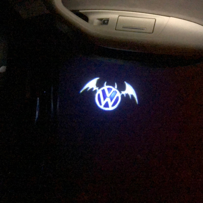 Volkswagen Door lights Original Logo  Nr. 144 (quantity 1 = 2 Logo Films /2 door lights）