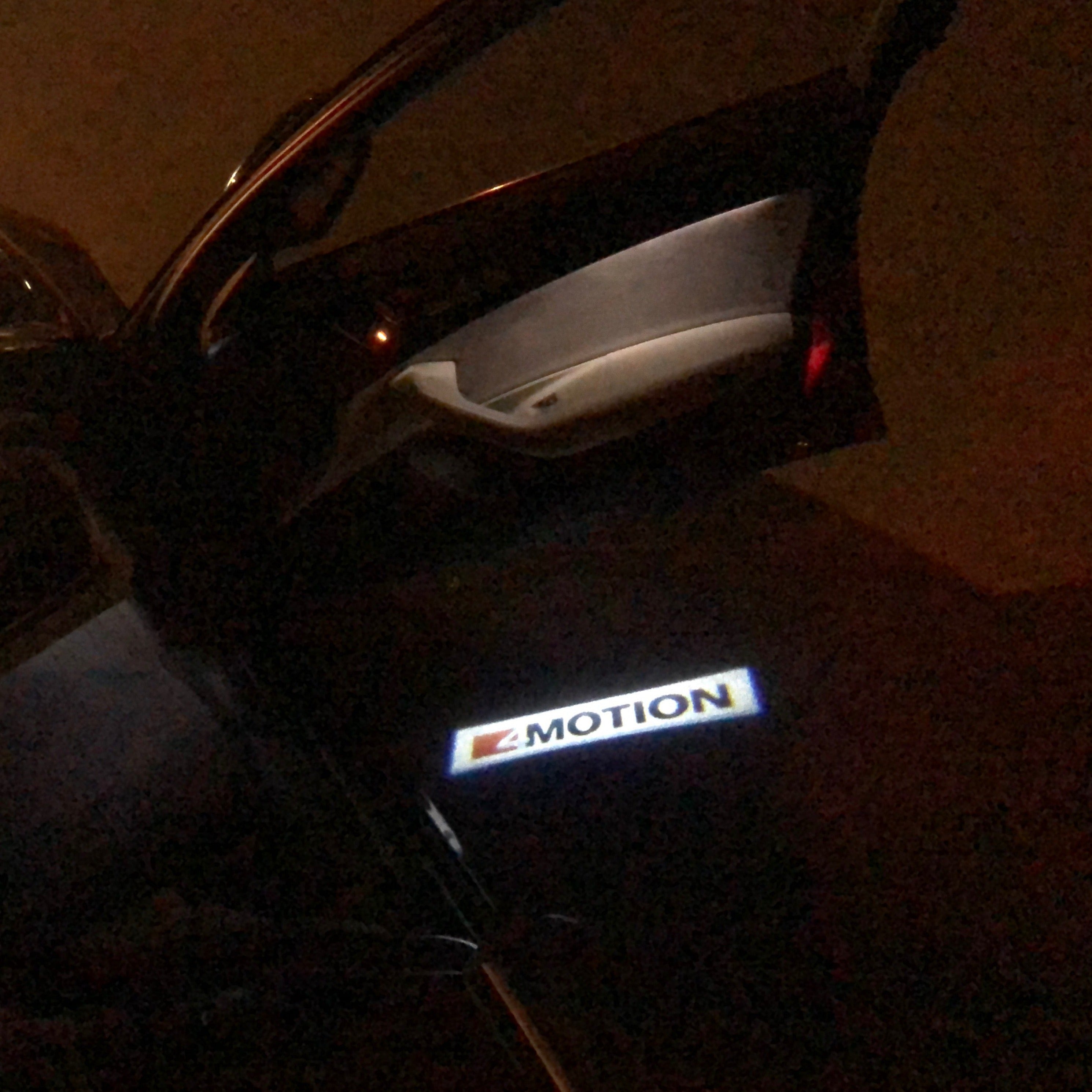 Volkswagen Door lights 4 MOTION Logo Nr. 41 (quantità 1 = 2 Logo Film / 2 porte luci)