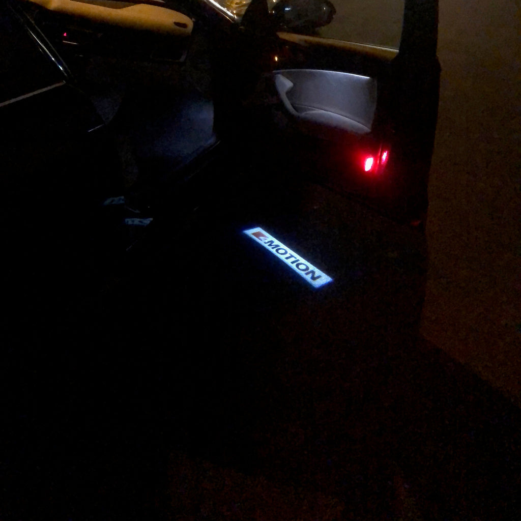 Volkswagen Door lights 4 MOTION Logo Nr. 41 (quantità 1 = 2 Logo Film / 2 porte luci)