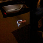 Volkswagen Door lights GTI NÜRBURGRING Logo n. 67 (quantità 1 = 2 Logo Films /2 da luci)