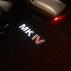 Volkswagen Türleuchten MK4 Logo Nr. 89 (Menge 1 = 2 Logofolien /2 Türleuchten)