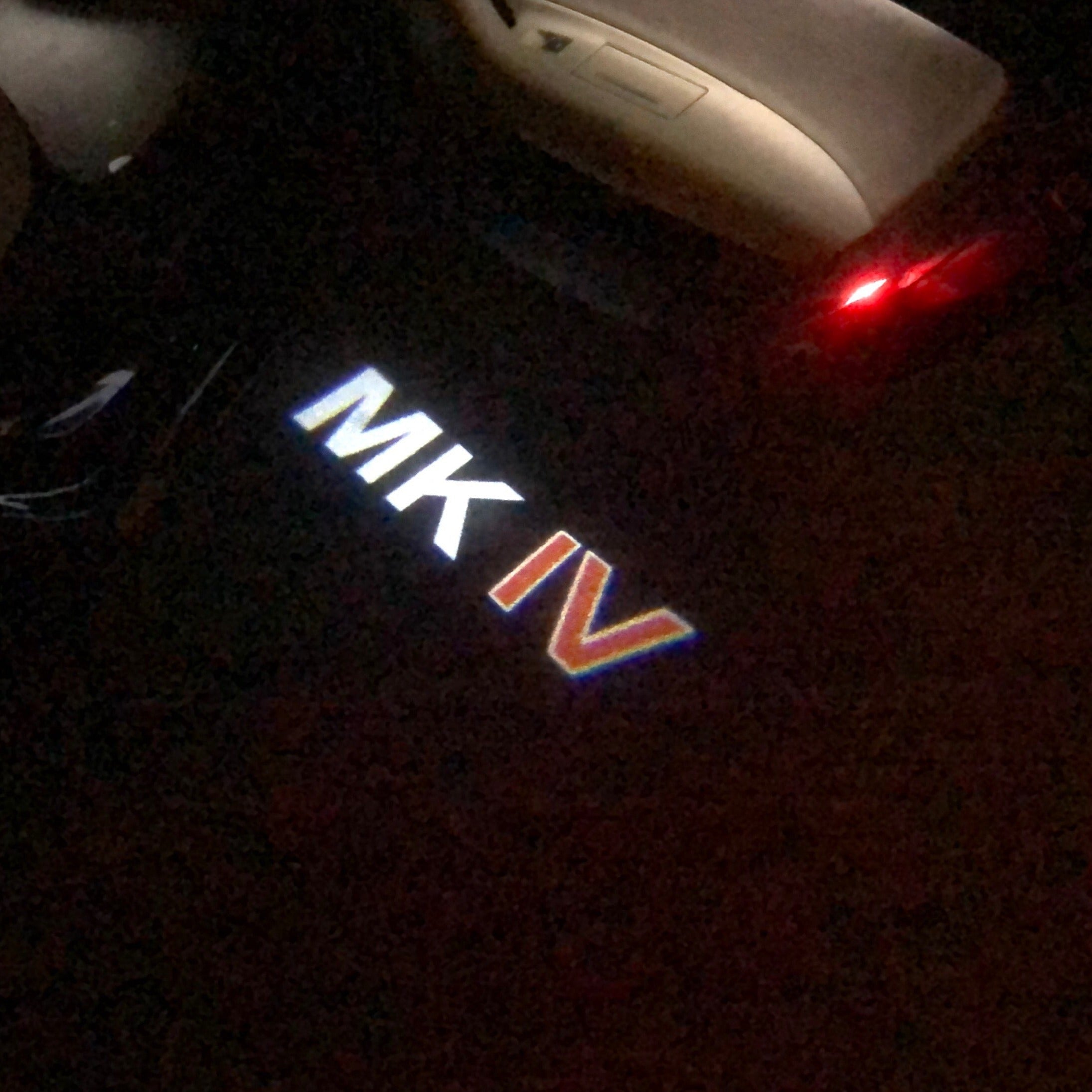 Volkswagen Türleuchten MK4 Logo Nr. 89 (Menge 1 = 2 Logofolien /2 Türleuchten)