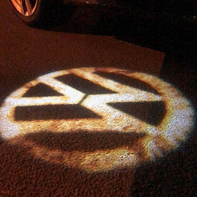 Volkswagen Door lights Logo Nr. 09 (quantità 1 = 2 pellicole logo / 2 luci porta)