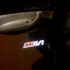 Volkswagen Luci porta MK6 Logo Nr. 102 (quantità 1 = 2 Logo Films / 2 luci porta)