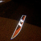 Volkswagen Door lights R LINE Logo Nr. 79 (quantità 1 = 2 Logo Films /2 luci porta)