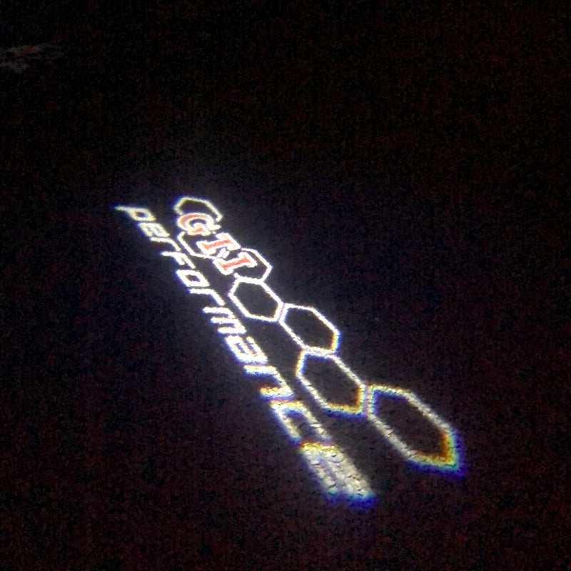 Volkswagen  Door lights GTI performance Logo  Nr. 20 (quantity 1 = 2 Logo Films /2 door lights）