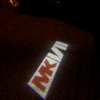 Volkswagen Door lights MK7  Logo  Nr. 104   (quantity 1 = 2 Logo Films /2 door lights）