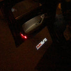 Volkswagen Door lights MK7  Logo  Nr. 104   (quantity 1 = 2 Logo Films /2 door lights）