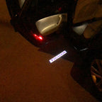 Volkswagen Door allume TIGUAN Logo n ° 25 ( quantité 1 = 2 Logo film / 2 par les lumières)