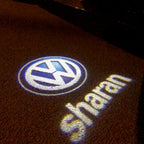 Volkswagen Türleuchten SHARAN Logo Nr. 85 (Menge 1 = 2 Logo Folien /2 Türleuchten)