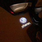 Volkswagen Türleuchten SHARAN Logo Nr. 85 (Menge 1 = 2 Logo Folien /2 Türleuchten)