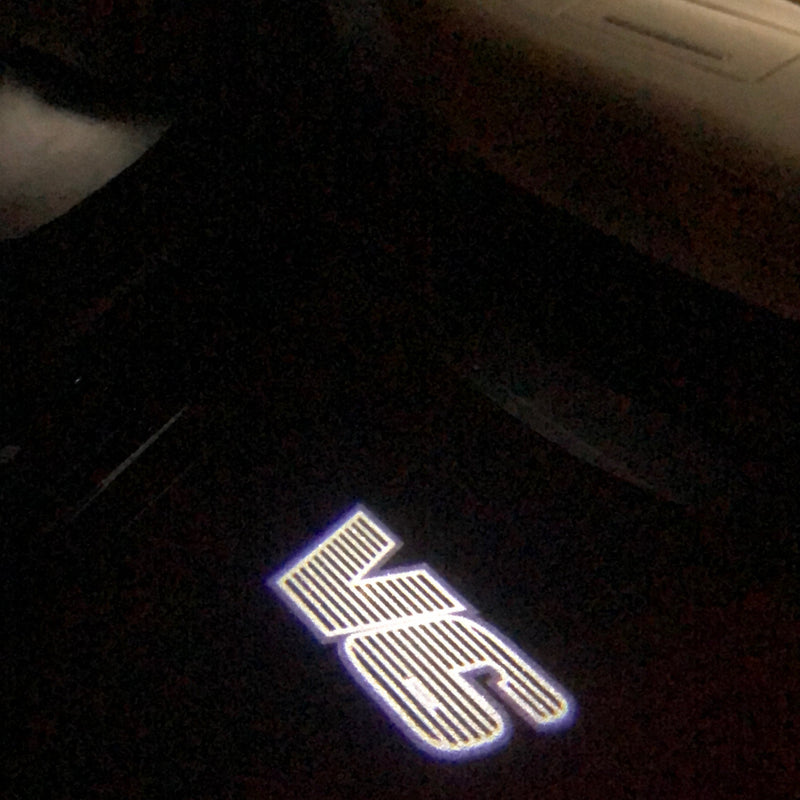 Volkswagen Door lights V6 Logo Nr. 69 (cantidad 1 = 2 logo films /2 luces de puerta)