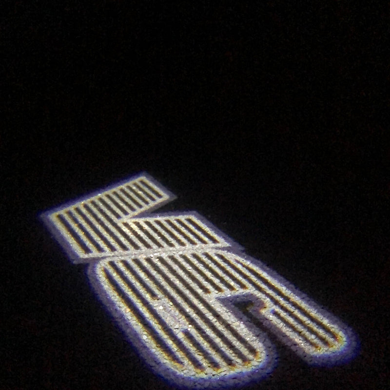 Volkswagen Door lights V6  Logo  Nr. 69   (quantity 1 = 2 Logo Films /2 door lights）