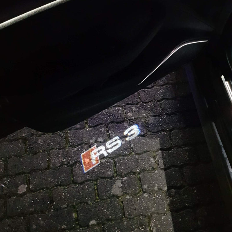 Lámpara de proyección Audi 52 (número 1 = 2 etiquetas / 2 luces de puerta)