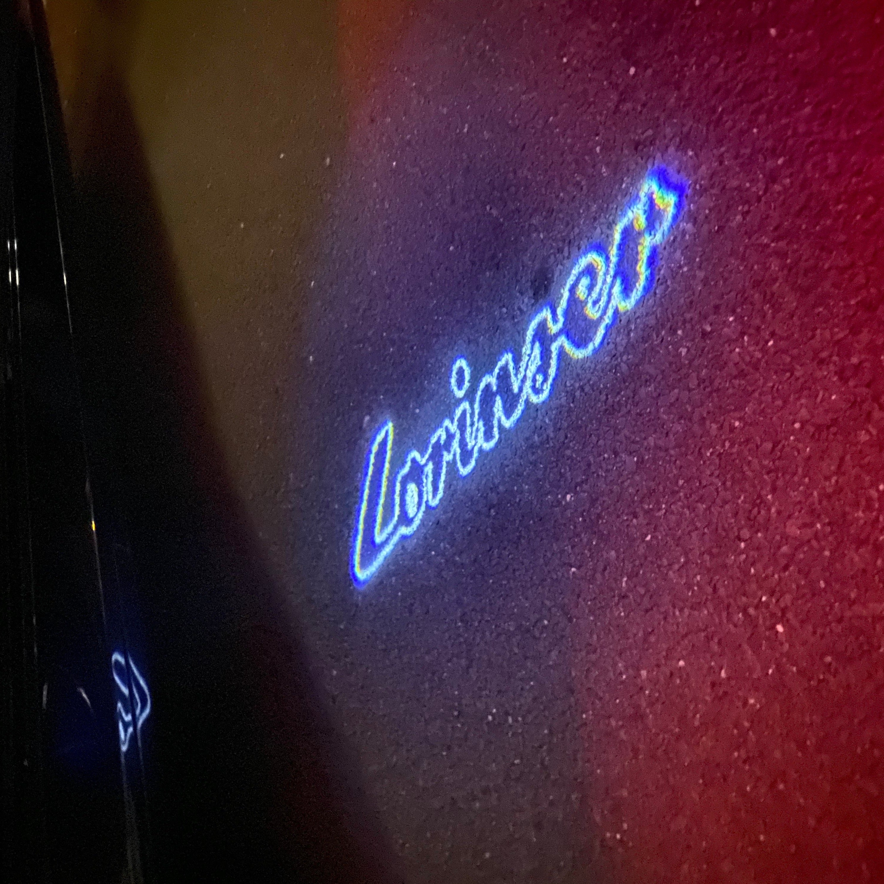 MAYBACH LOGO PROJECTOT LIGHTS Nr.28 (Menge 1 = 2 Logofolien /2 Türleuchten)