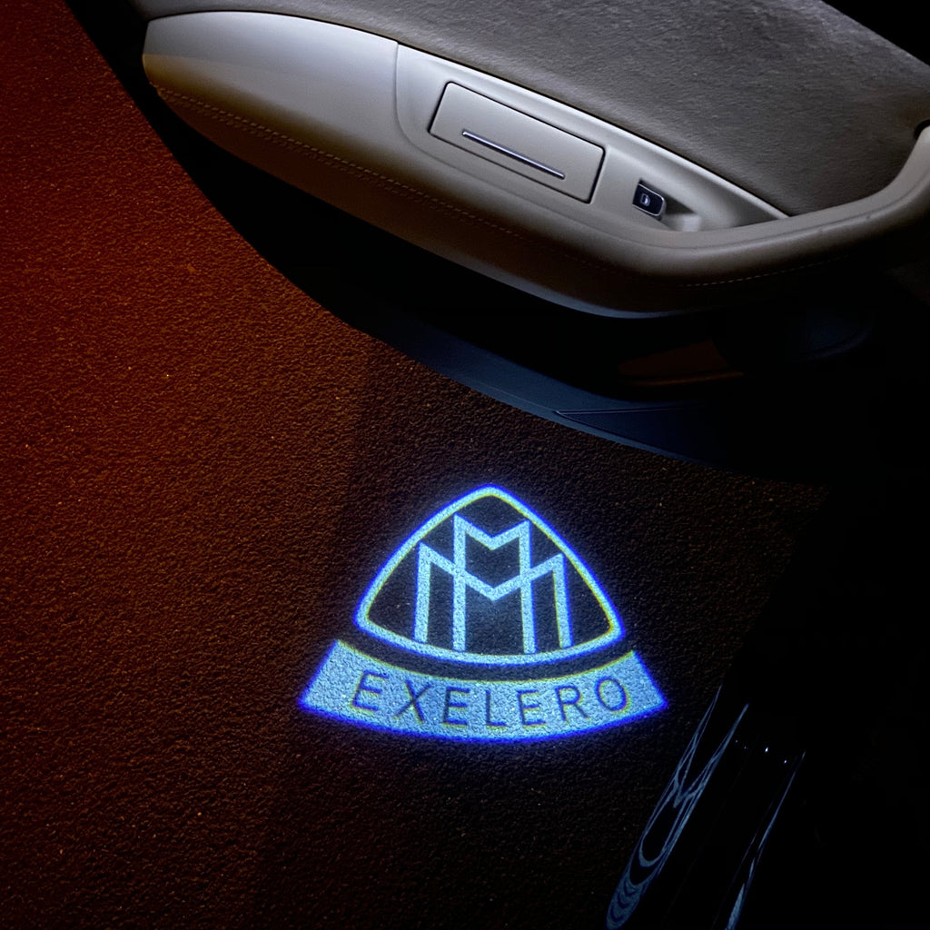 MAYBACH LOGO PROJECTOT LIGHTS Nr.28 (الكمية 1 = 2 شعار الأفلام / 2 أضواء الباب)