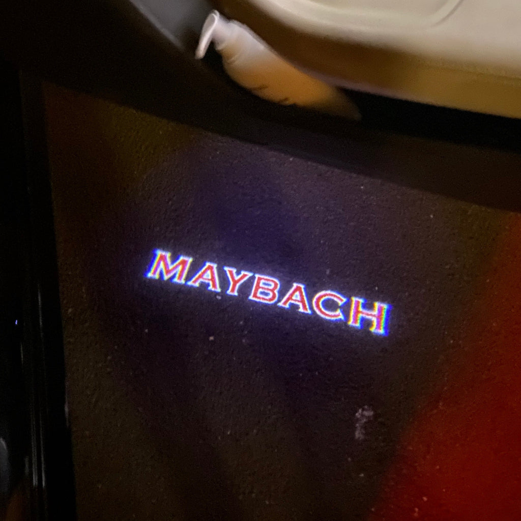 MAYBACH LOGO PROJECTOT LIGHTS Nr.28 (quantità 1 = 2 Logo Film /2 porta luci)