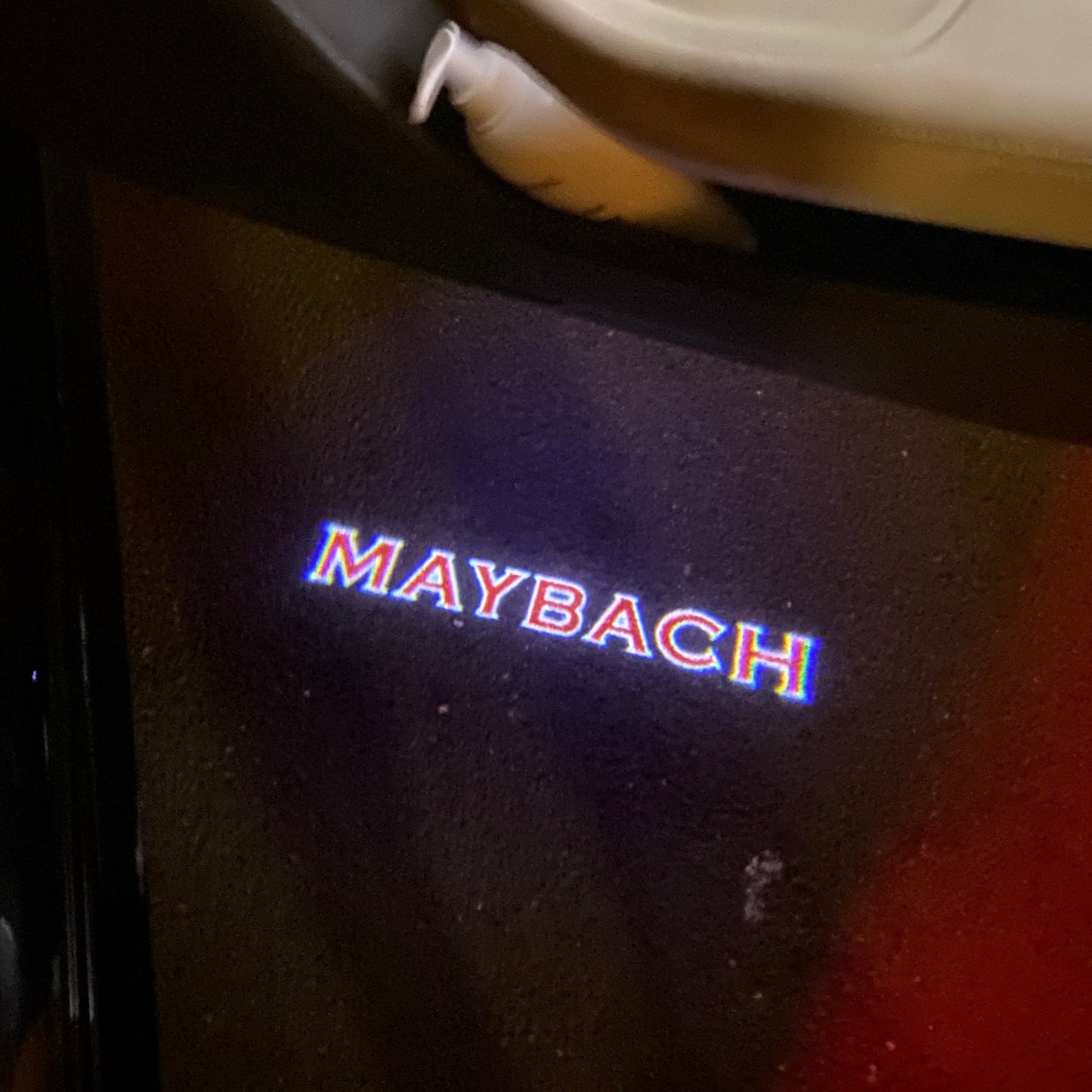 MAYBACH LOGO PROJECTOT LIGHTS Nr.1315 (quantity 1 = 2 Logo Films /2 door lights）