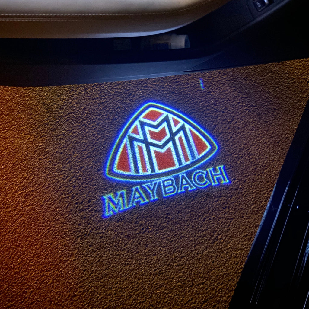 MAYBACH LOGO PROJECTOT LIGHTS Nr.28 (quantità 1 = 2 Logo Film /2 porta luci)