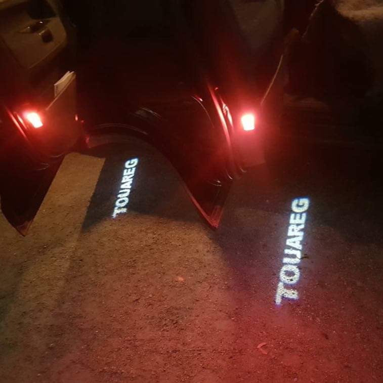 Volkswagen Porte luci TOUAREG Logo Nr. 39 (quantità 1 = 2 Logo Film / 2 luci porta)