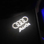 AUDI LOGO PROJECROTR LIGHTS Nr.01 (hoeveelheid 1 = 2 films de logo /2 par les lumières)