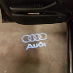 AUDI LOGO PROJECROTR LIGHTS Nr.01 (hoeveelheid 1 = 2 films de logo /2 par les lumières)