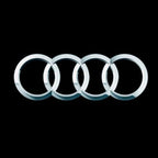 AUDI LOGO PROJECTOT LIGHTS Nr.04 (quantità 1 = 2 Logo Films /2 luci porta)