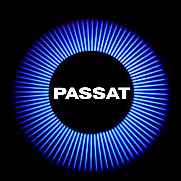 Volkswagen Door lights PASSAT Logo Nr.98 (quantité 1 = 2 Logo Films /2 feux de porte)