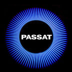 Volkswagen Door lights PASSAT Logo Nr.98 (quantité 1 = 2 Logo Films /2 feux de porte)