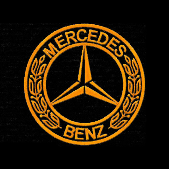 Mercedes - Benz logo Project LAMP No. 05 (quantity 1 = 1 set / 2 door lamps)