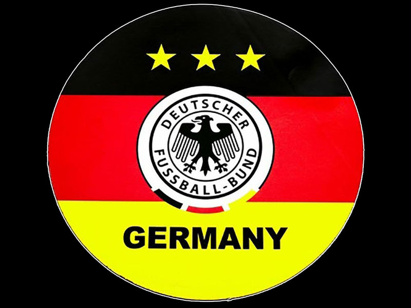 GERMANIA Football CLUB Logo Nr.255 (quantità 1 = 2 Logo Films /2 porta luci)