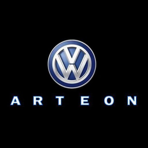 فولكس فاجن أرتيون أضواء الباب ARTEON Logo Nr. 83 (الكمية 1 = 2 Logo Films / 2 Door Lights）