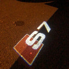 AUDI LOGO PROJECTOT LIGHTS Nr.28 (quantità 1 = 2 Logo Films /2 luci porta)