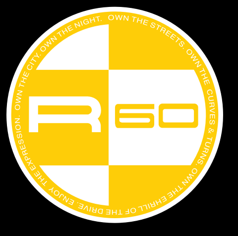 MINI R 60 LOGO PROJECROTR LIGHTS Nr.153 (Menge 1 = 2 Logo Film / 2 Türleuchten)