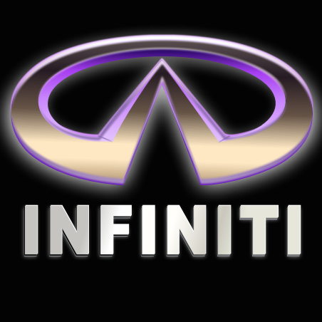 INFINITI Original  LOGO PROJECROTR LIGHTS Nr.27 (quantity 1 = 1 sets/2 door lights)