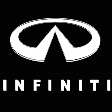 INFINITI Original LOGO PROJECROTR LIGHTS Nr.01 (quantity 1 = 1 sets/2 door lights)