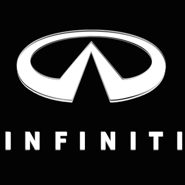 Infinti logo item 01 LAMP (quantity 1 = 1 set / 2 door LAMP)