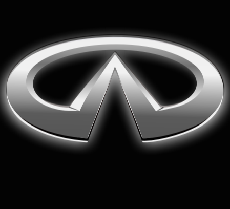 INFINITI Original LOGO PROJECROTR LIGHTS Nr.07 (quantity 1 = 1 sets/2 door lights)