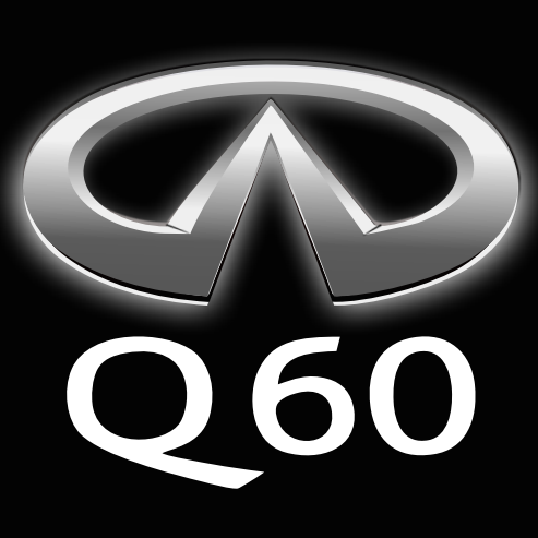 إنفينيتي Q60 LOGO LOGO LIGHTS Nr.47 (الكمية 1 = 1 مجموعة / 2 أضواء باب)