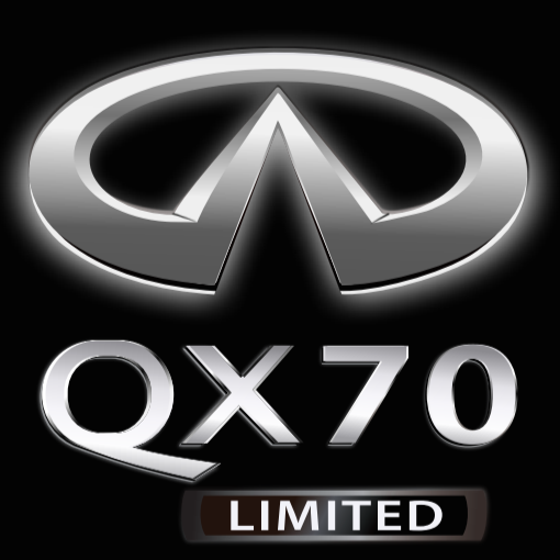 INFINTI QX70 LOGO PROJECROTR LIGHTS Nr.84 (quantité 1 = 1 ensemble/2 feux de porte)