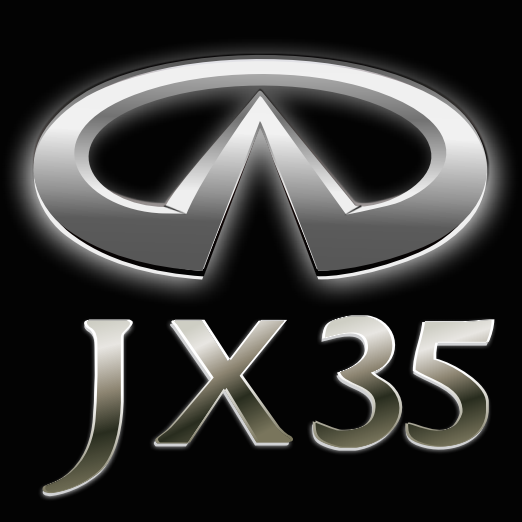 INFINTI JX35 LOGO PROJECROTR LIGHTS Nr.69 (Menge 1 = 1 Sets/2 Türleuchten)